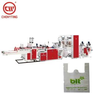China Supermarket Corn Starch Bag Making Machine 90m/Min wholesale