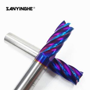 China Solid Tungsten Carbide 4 Flute Square Endmill 12mm Flat Milling Cutter wholesale