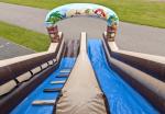 Full Print Attraction Playground Professional Commercial Inflatable Slide For
