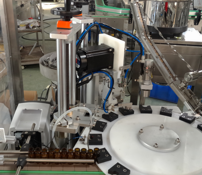 220V/380V 50HZ Voltage Speed Full Automatic Glass Ampoule Bottle Filling Capping Machine