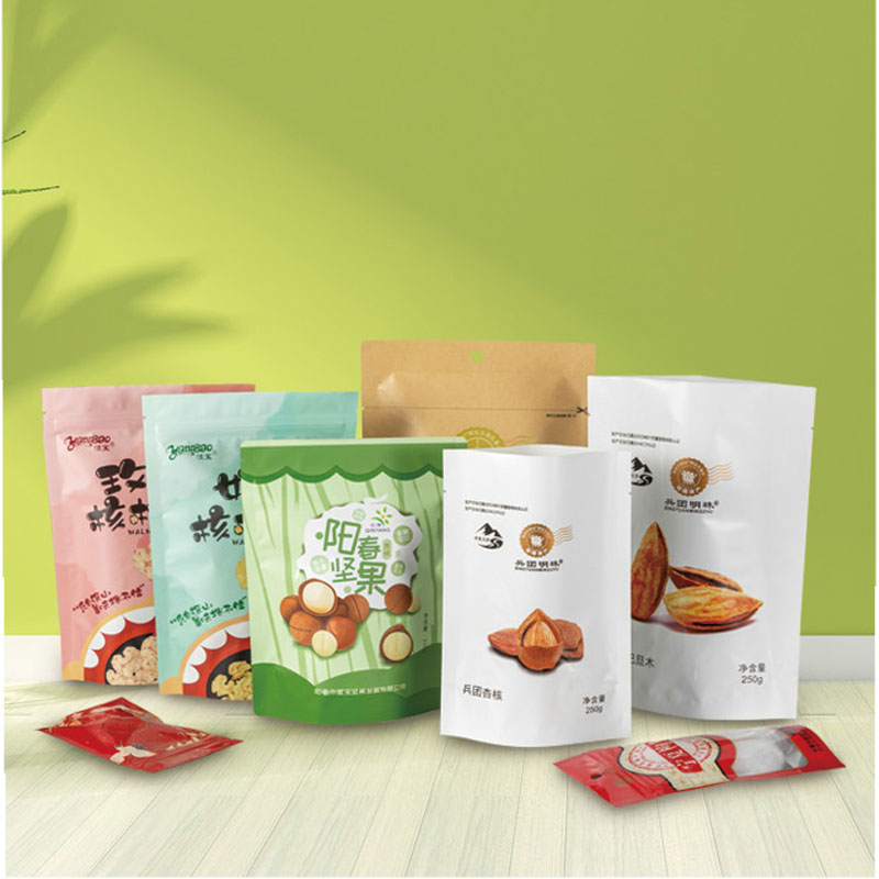 Food Grade Material Customized Food Packaging Bags in Various Styles Sizes and Colors