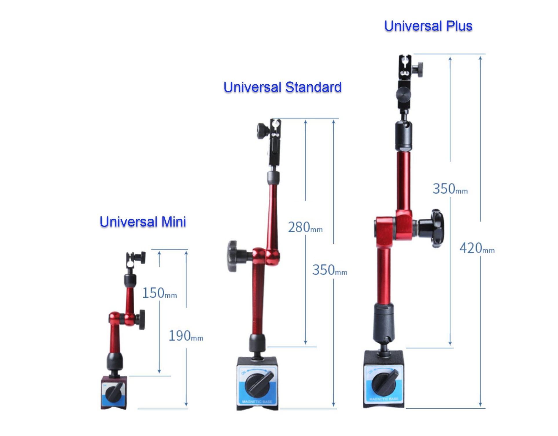 Universal Magnetic Stand Of Indicator Gauge Runout Tolerance Universal Magnetic Base