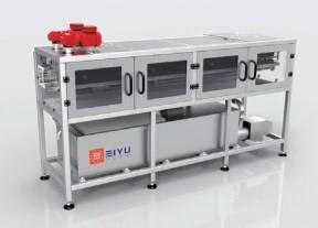 China Clip On PET Glass Bottle Washing Cleaner Machine Rinser 3kW wholesale