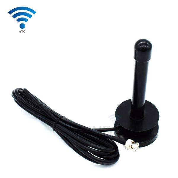 UHF / VHF TV Antenna Digital Active TV / Car Outdoor Antenna with SMA Male