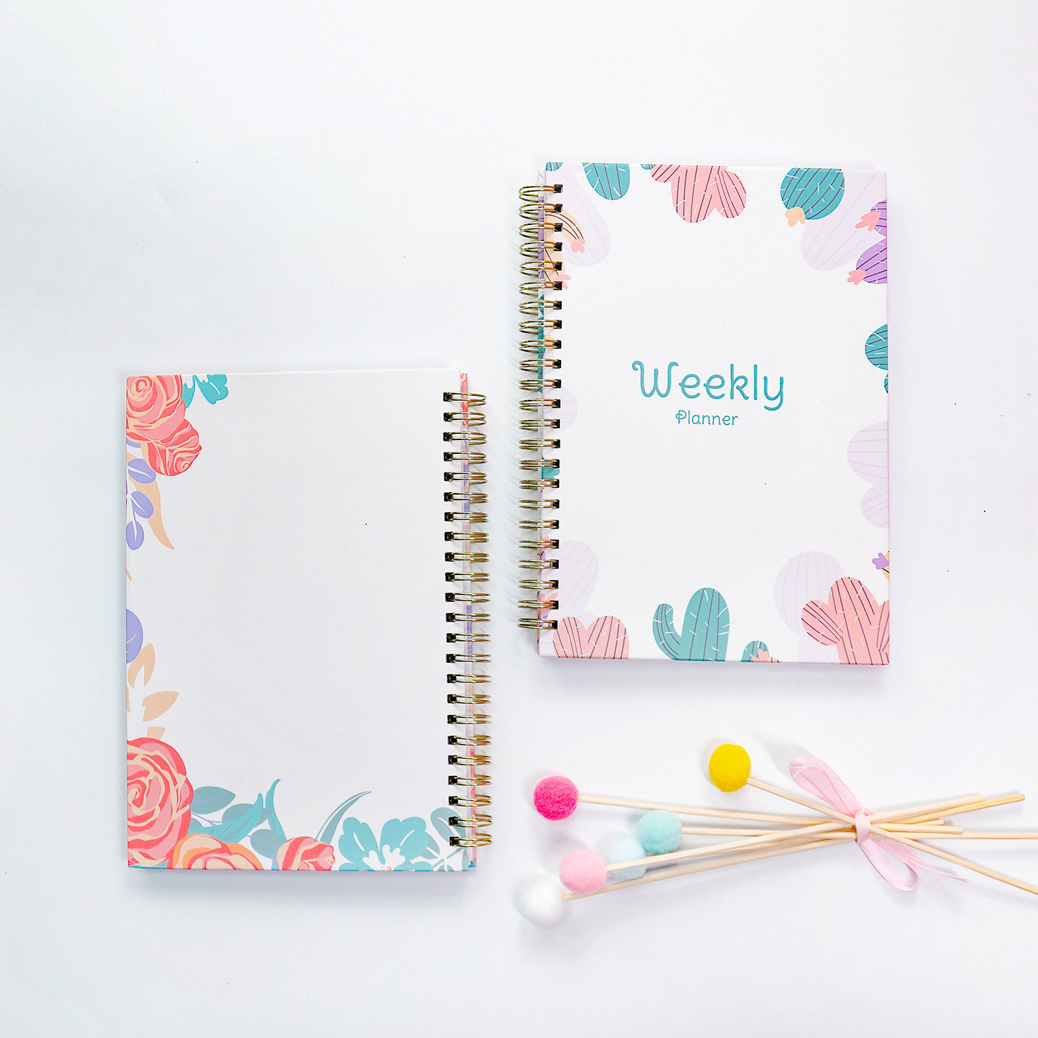 Custom A5 Hardcover Notebook with Round Corner or Right Angle Page Count Customized