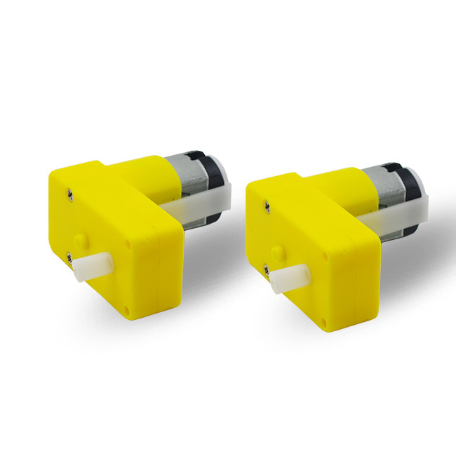 High Quality L shape plastic gearbox with 130 dc motor 3v 6v 9v 12v mini dc gear motor for toys