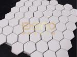 White High Alumina Ceramic Tiles Thermal Resistance With Wear Resistance