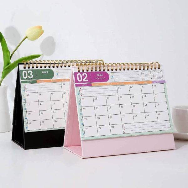 Hot Selling Custom Logo Printing Calendar Desk Daily Monthly Calendar 2026