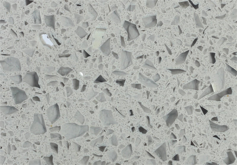 White Artificial Quartz Stone for Countertop