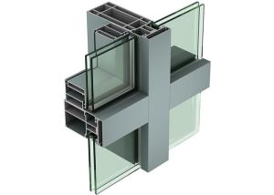 China High Performance Aluminium Extruded Sections Electrophoresis For Doors wholesale