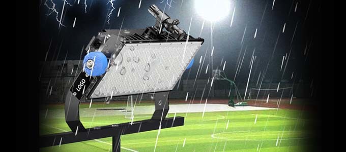 High Temperature Resistant LED Sports Lights 1500W Sports Lighting Fixtures For Sports Club