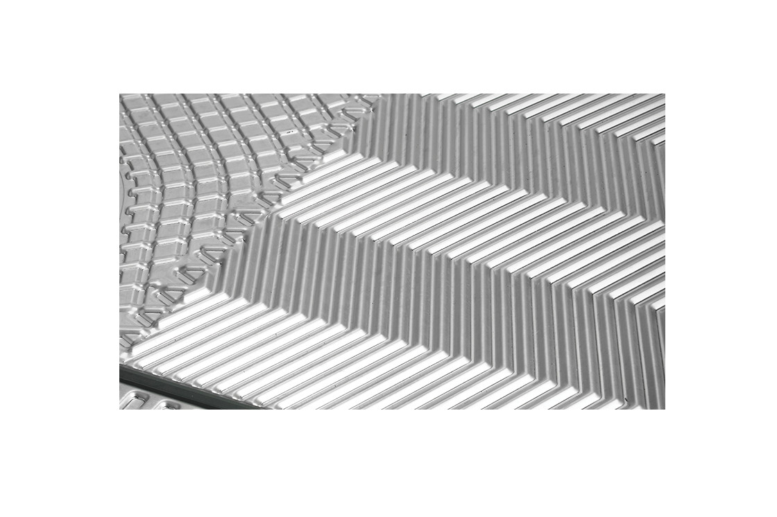 Sondex Original Fishbone plates of Heat Exchanger,Custom Heat exchanger replacement Plate
