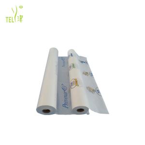 China Alcohol Free 10gsm Disposable Bed Sheets Roll With Logo wholesale