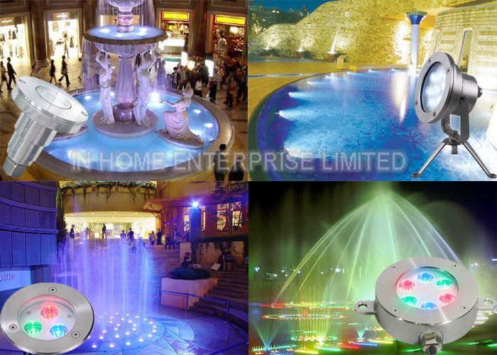 3w One Side Emitting In Ground Led Lights Stainless Steel For Landscape Garden