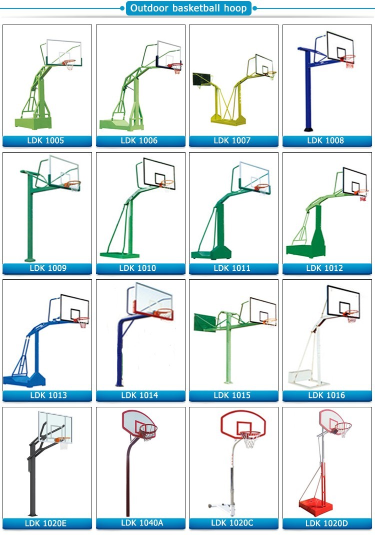 Remote Control Electric Hydraulic Basketball System Best Price Basketball Stand