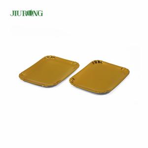 China Birthday Party Biodegradable Paper Plates Disposable 300mm Length wholesale