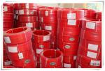 Red Transmission Polyurethane Flat Belt Low Compression Set Industry Textile