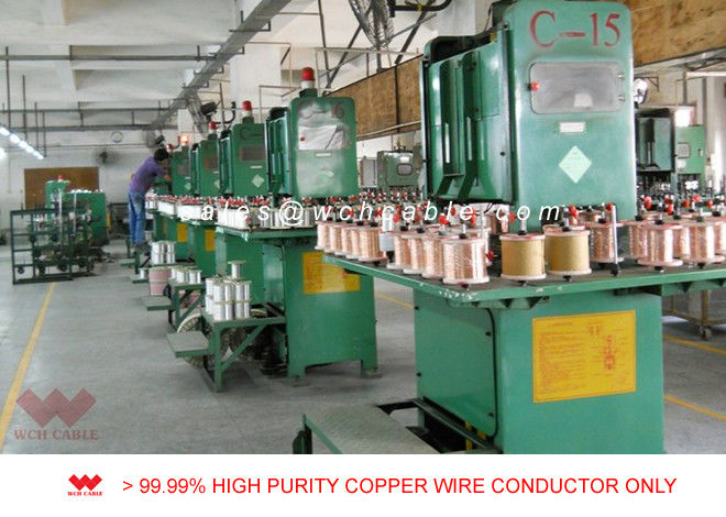 UL2851 Copper Shielded Flexible PVC Cable 80C 30V
