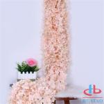 Decoration Artificial Flower Wall For Decoration , Fake Red Roses