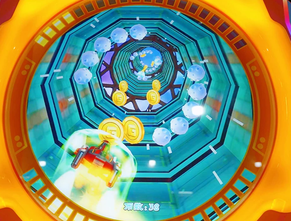Soul Warp Ticket Redemption Game Machine 138*88*265cm OEM Available