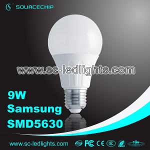China E27 dimmable LED 9W bulb China led bulb lights supply wholesale