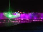 Colorful RGB Outdoor Laser Light Show With Laser Water Screen Projector