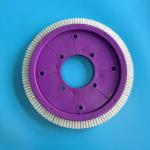 LK Stenter Brush Wheel Bruckner Plastic Purple Body Bristle Pig Hair Nylon Hair