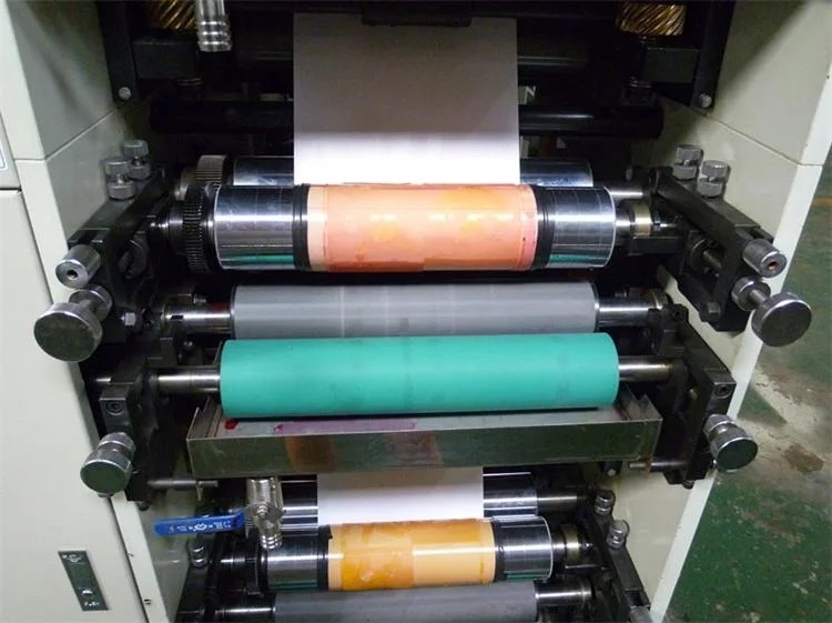 Plastic PP PE High Speed Flexo Printing Machine POF PVC Non Woven Woven Fabric Paper Bag