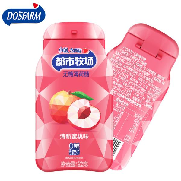 Discounted Products Vitamin Peach Flavor Sugar Free Mints Candy Healthy