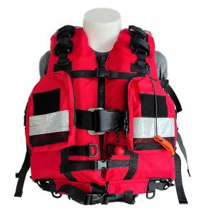 China Inflatable Oxford Fabric Water Rescue Life Jacket for Water Activities and Events wholesale