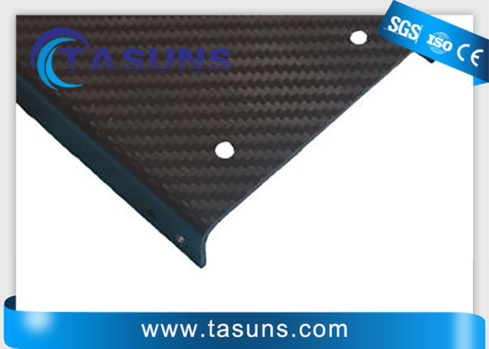 Glossy Carbon Fiber Profile 1.5mm Carbon Fibre U Channel For Equipment Parts