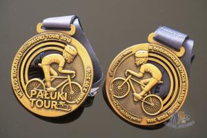 China Bike Sports Marathon Finisher Metal Award Medals Imitation Antique Gold Plating wholesale