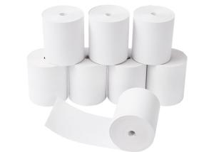 China 50gsm 80mmx80mm Atm Machine Paper Roll Bpa Free wholesale