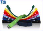 Colorful Easy to Carry Silicon Wristband Thumb Drives 2GB 4GB for Gifts with