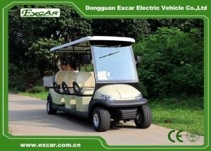 China 60KM-80KM Range Electric Golf Carts With Aluminum Cargo Box wholesale