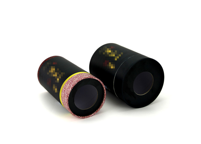 Customized Luxury Paper Packaging Tube Box Offset Printing Embossing