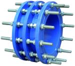 EN545 DN50 Universal mechanical Double Flange ductile iron dismantling joints