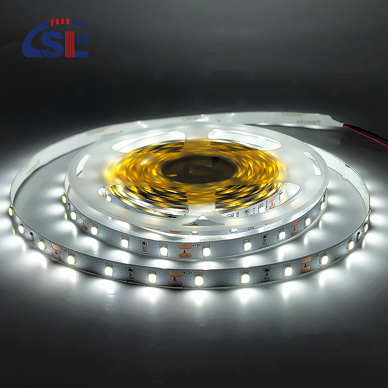 Slim DC12V SMD2835 Electroplate PCB 120Ds 8mm Ra 80 LED Light Strip for Residential