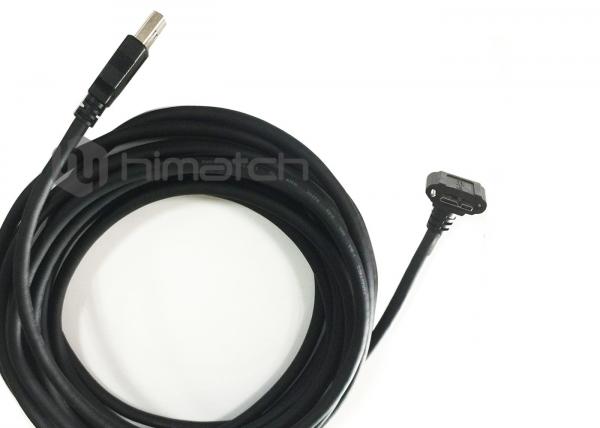 Quality High Speed USB 3.0 Camera cable  A to Micro B Vision Cables 5M With Thumbscrew for sale