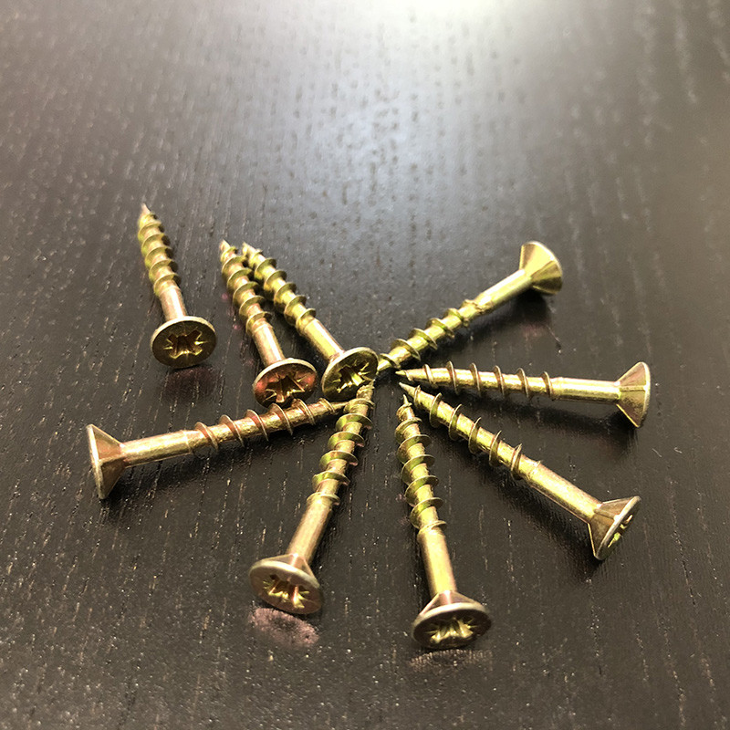 M4.0x30MM MDF Fiberboard Screw Pozi Countersunk Chipboard Screw