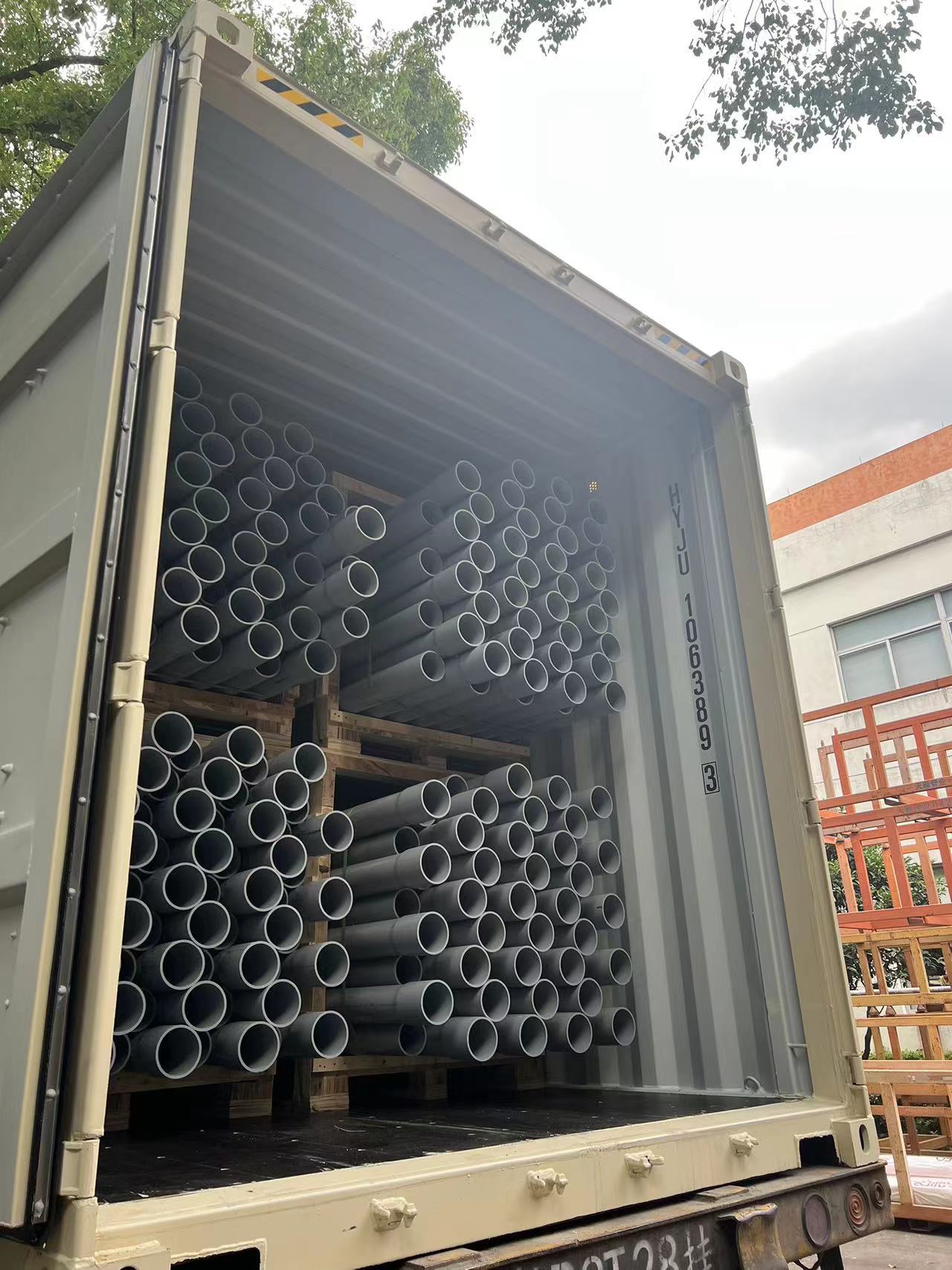 Flexible PVC Non-metallic Electrical Wire Conduit Pipe 1/2" to 1" OEM Thread Connection