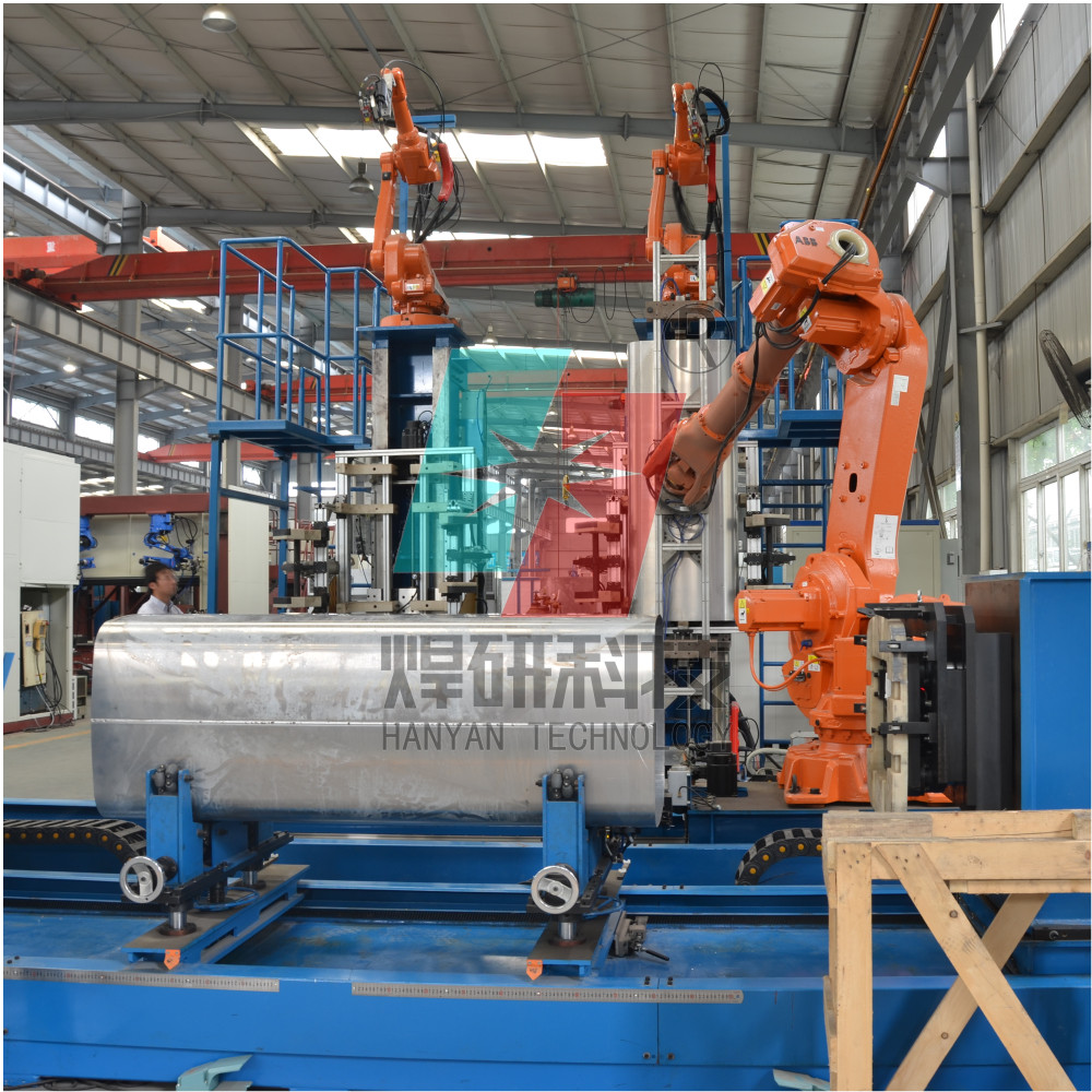 Automatic ABB Mig Welding Robots OEM Cad Welding Machine For Car Autoparts