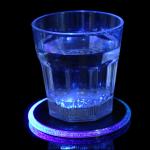 Weight Activated Round LED Acrylic Coaster For Table Centerpieces, Weddings,