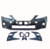 CT200 Car Bumper Grille Guard Lexus 2011-2017 Upgrade To 2020 Grille Fog Lamp Frame