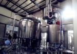 380V / 50HZ Beverage Filling Machine Industrial Juice Making Machine High