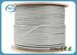 FTP Shielded Cat6 Internet Cable CCA Copper 23AWG For Telephone Communication