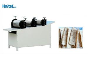 China Simple Structure Candy Molding Machine , Sesame Bar Candy Cutting Machine wholesale