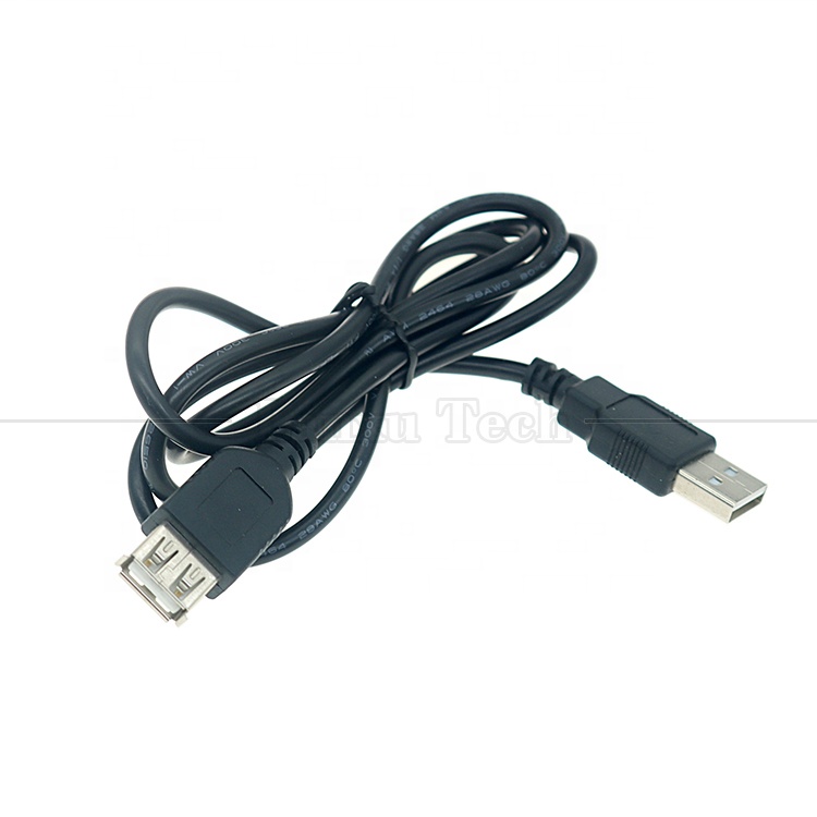 1M 2M 3M 5M Data Charging Type A USB 2.0 Male to USB Female Cable for Computer Keyboard Mouse