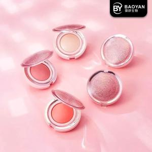 China Single Color Makeup Baked Powder , Natural High Pigmented Eyeshadow wholesale
