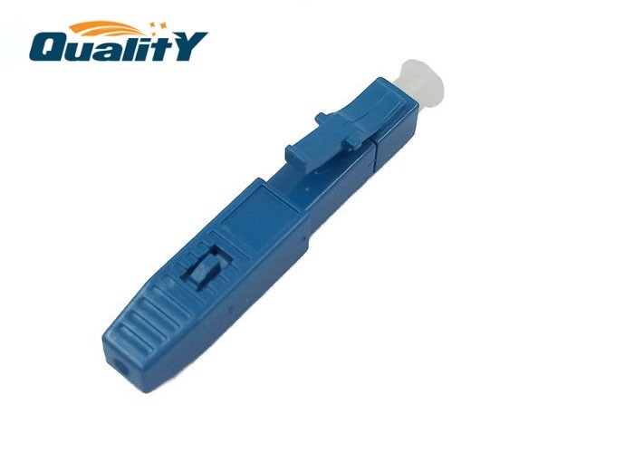 50 / 125 Multimode 0.9mm LC PC Fiber Optic Fast Connector For FTTH